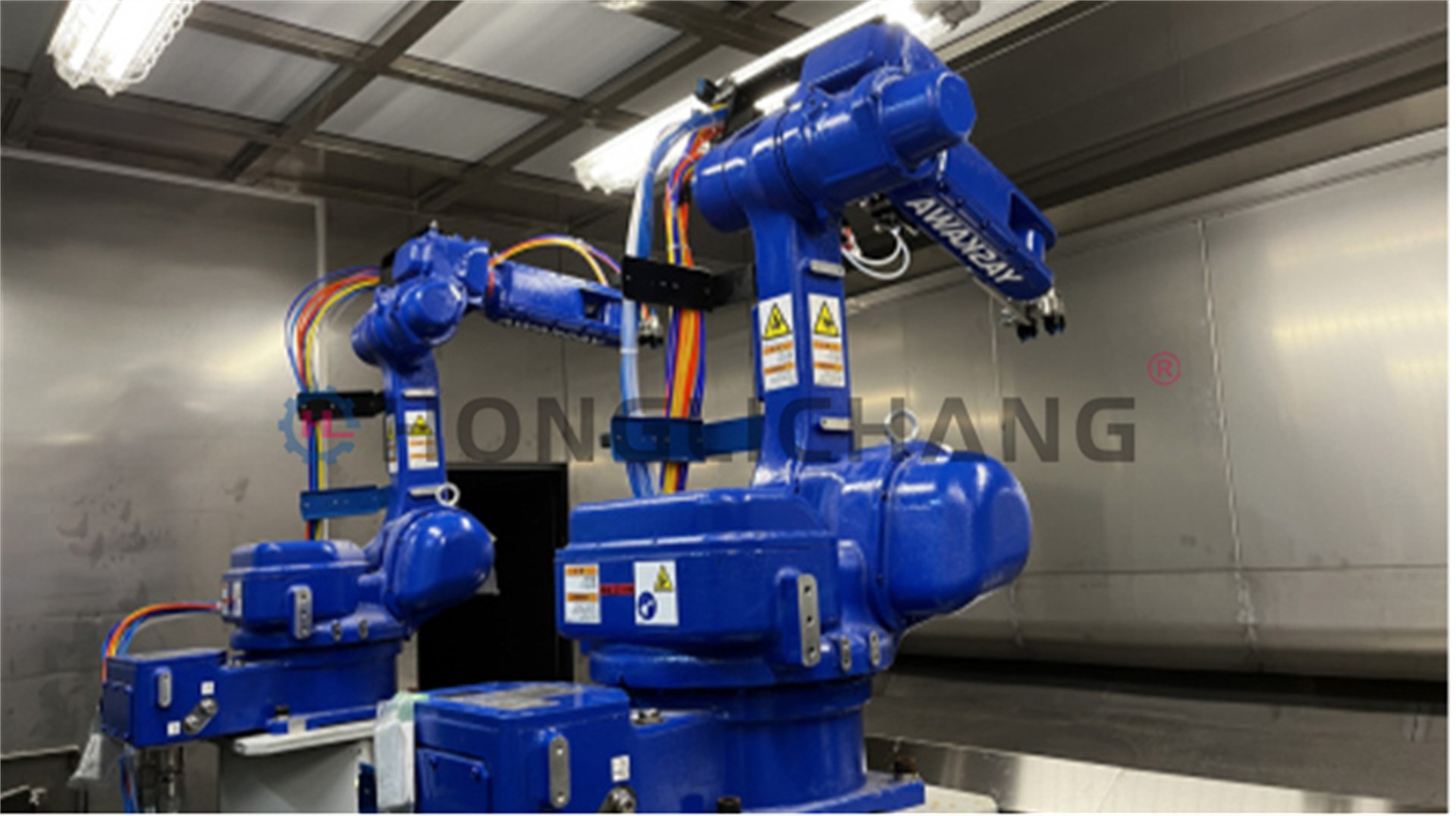 Liña de pintura automática